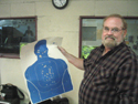 Ed shows off his shooting...