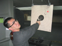 James needs to get this close in order to hit the bulls eye...